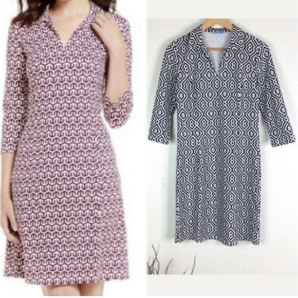 J. McLaughlin Geo Catalina Cloth Dress - Picture 1 of 6